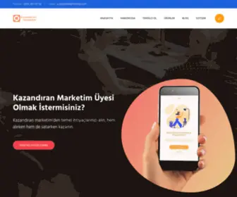 Kazandiiranmarketim.com(Kazandıran Marketim) Screenshot