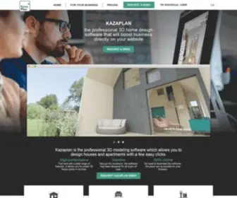 Kazaplan.com(Logiciel de plan de maison 2D 3D professionnel en ligne) Screenshot