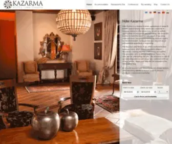 Kazarma.gr(Kazarma Hotel) Screenshot