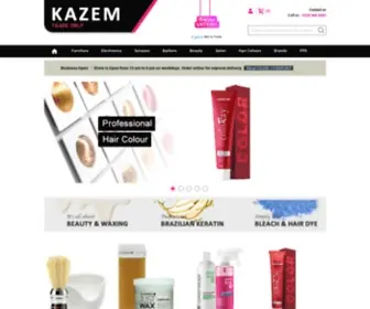 Kazemhair.com(Kazem Hair) Screenshot