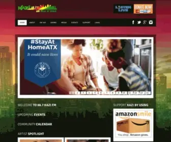 Kazifm.org(Kazi FM 88.7) Screenshot