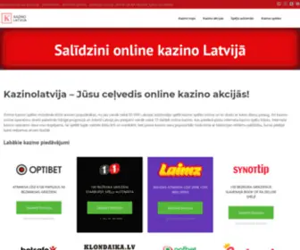 Kazinolatvija.lv(Online) Screenshot