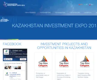 Kazinvestexpo.org(Communication platform) Screenshot