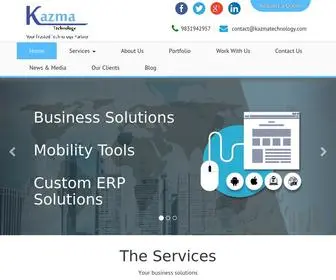 Kazmatechnology.com(Kazma Technology) Screenshot