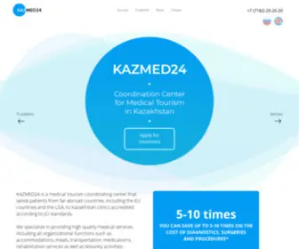Kazmed24.com(Main) Screenshot