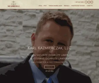 Kazmierczaklaw.com(New Jersey Social Security Disability Lawyers) Screenshot