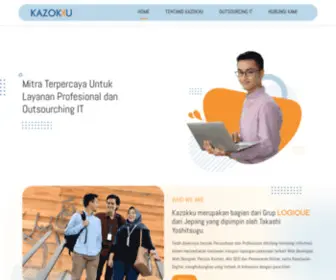 Kazokku.com(Mitra Terbaik Industri Digital Indonesia) Screenshot