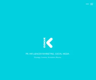 Kazoo.co.uk(PR & Integrated Communications Agency in London) Screenshot