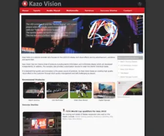 Kazovision.com(Kazo Vision) Screenshot