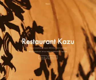 Kazumontreal.com(Restaurant Kazu) Screenshot