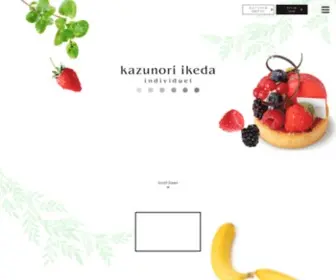 Kazunoriikeda.com(カズノリ イケダ) Screenshot