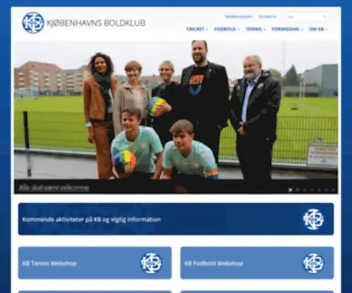 KB-Boldklub.dk(KB Boldklub) Screenshot