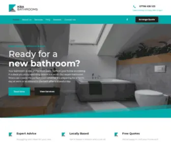 Kbabathrooms.co.uk(Bathroom Fitters in Oldham) Screenshot