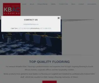 KbacFlooring.co.za(Top Quality Flooring in Johannesburg & Cape Town) Screenshot