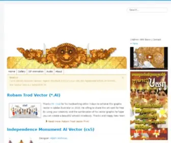 Kbachkhmer.com(Kbach Khmer) Screenshot