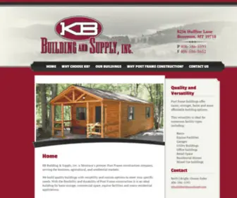 Kbbuildingandsupply.com(KB Building and Supply) Screenshot