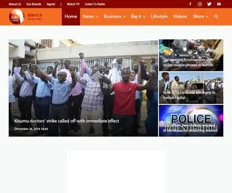 KBC.co.ke(Breaking News) Screenshot