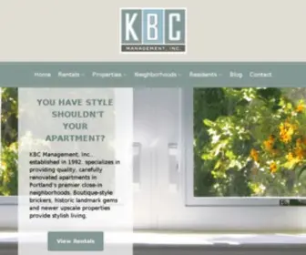 KBCMGMT.com(Welcome Home) Screenshot