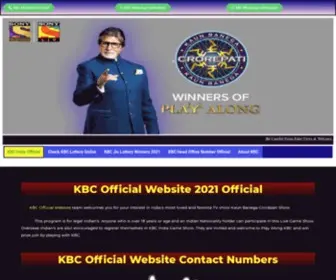 Kbcofficialsite.com Screenshot