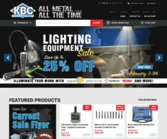 KBctools.ca(KBC Tools & Machinery) Screenshot