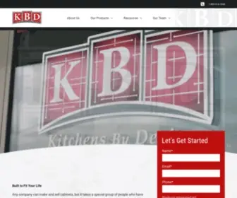 KBD-INC.com(Index) Screenshot