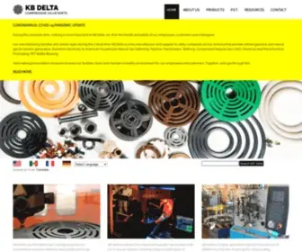 Kbdelta.com(Compressor valve Parts) Screenshot