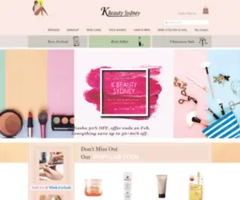 Kbeautysydney.com.au(Korean skincare online) Screenshot