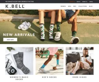 Kbellsocks.com(Bell Socks) Screenshot