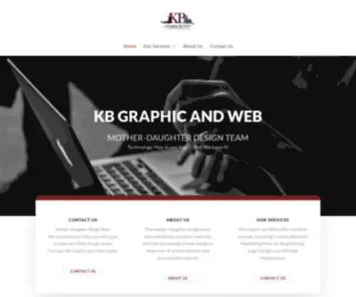 KBgraphicandweb.com(KB Graphic and Web Design) Screenshot