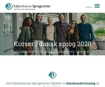 KBH-Sprogcenter.dk(Dansk Sprogskole) Screenshot