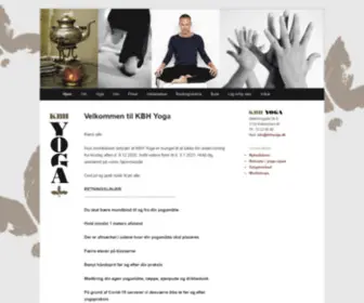 KBhyoga.dk(Kbh yoga) Screenshot