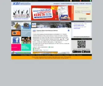 Kbi.com.my(KOPERASI BELIA ISLAM MALAYSIA BERHAD) Screenshot