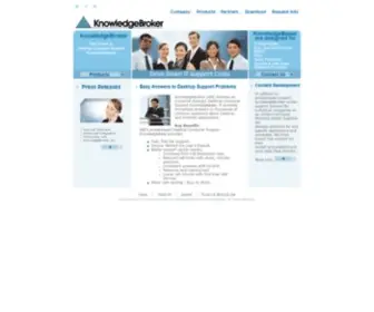 Kbi.com(KnowledgeBroker Inc) Screenshot