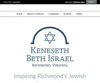 Kbirva.com(Keneseth Beth Israel) Screenshot