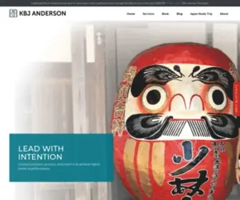 Kbjanderson.com(Lead with Intention) Screenshot