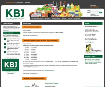 KBJ.cz(KBJ velkoobchody) Screenshot