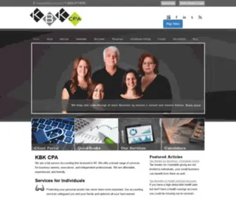 KBK-Cpa.com(Madison, WI CPA Firm) Screenshot