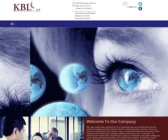 KBL.com(KBL-certified public accountants and advisors) Screenshot