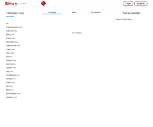 Kblog.io(Kblog) Screenshot