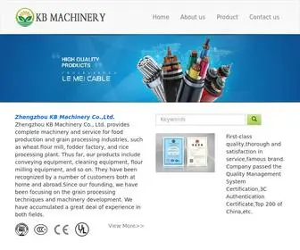 Kbmachinery.com(Kbmachinery en) Screenshot