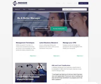 Kbmanage.com(Business Management Techniques) Screenshot