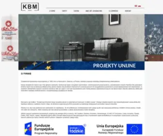 KBM.com.pl(Sklep z tapetami KBM) Screenshot