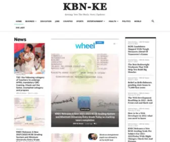 KBnnewsupdate.com(KBN-KE) Screenshot