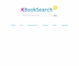 Kbooksearch.com(Books) Screenshot