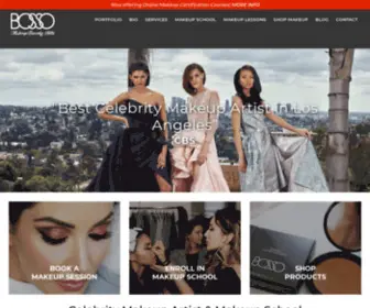 Kbosso.com(Celebrity Makeup Artist & Makeup School) Screenshot