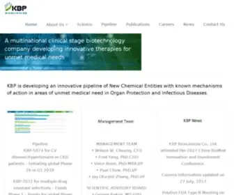 KBpbiosciences.com(KBP BIOSCIENCES) Screenshot