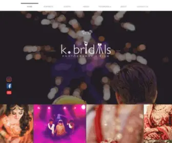 Kbridals.com(Best Wedding Photography and Video Photographers in Karachi Pakistan) Screenshot