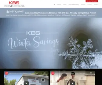 KBskitchen.com(KBS Kitchen and Bath Source) Screenshot