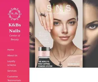 KBsnails.co.uk(K&Bs Nails) Screenshot