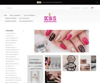 KBsnailzone.com(KBS Nail Zone) Screenshot